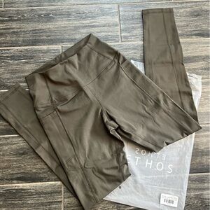 ETHOS Olive Green All Day Leggings